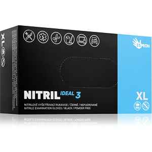 Espeon Nitril Ideal3 Examination Gloves Blue nitrilové nepudrované vyšetřovací a ochranné rukavice velikost XL 100 ks