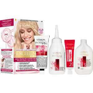 L’Oréal Paris Excellence Creme barva na vlasy odstín 10.21 Very Light Pearl Blonde 1 ks