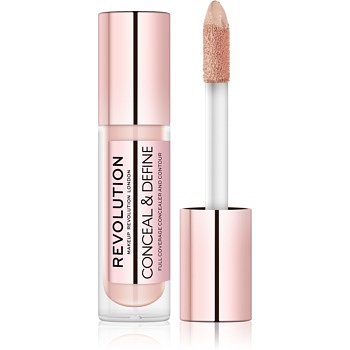 Makeup Revolution Conceal & Define tekutý korektor odstín C0,5 4 g