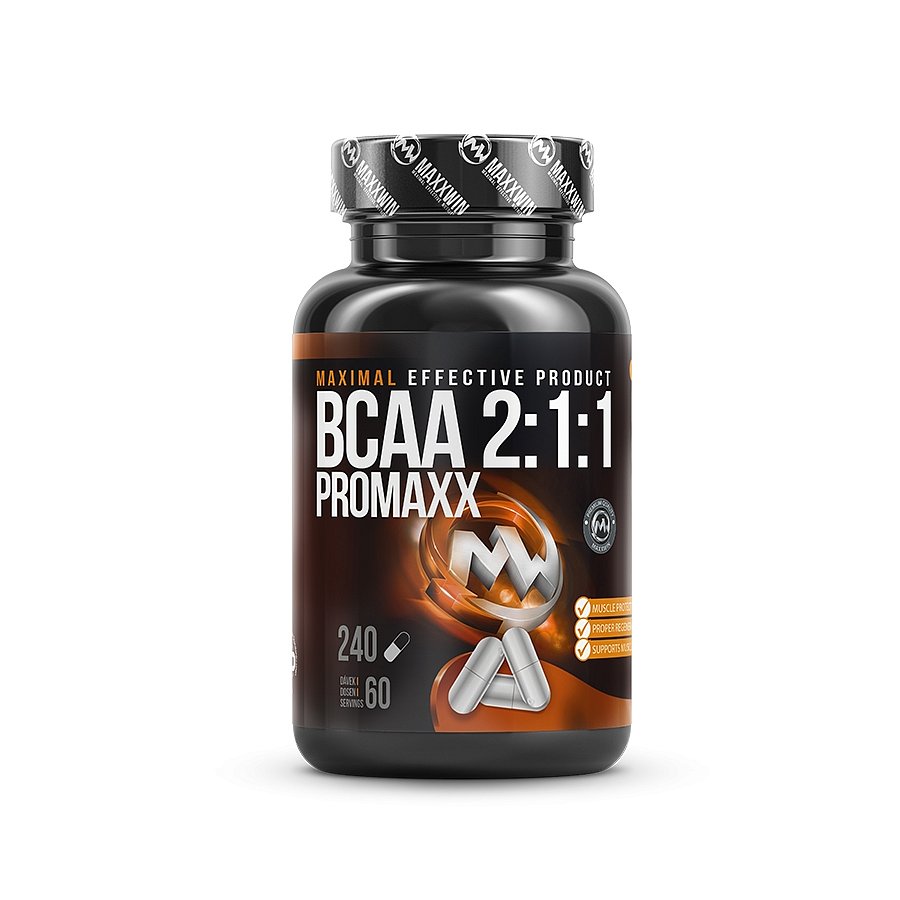 MAXXWIN - BCAA PROMAXX 2:1:1 240 kapslí