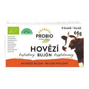 PROBIO Bujón hovězí BIO kostky 66 g