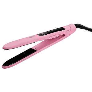 Profesionální žehlička na vlasy Cera Bullet Straightener - matná růžová (28421)