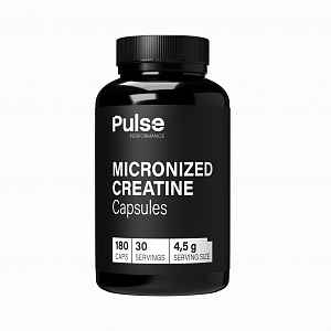 Pulse Performance Micronized Creatine 180 kapslí