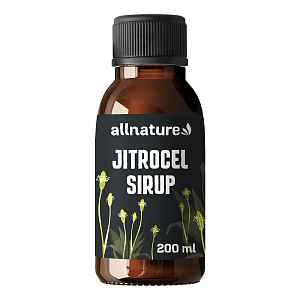 Allnature Jitrocelový sirup 200 ml