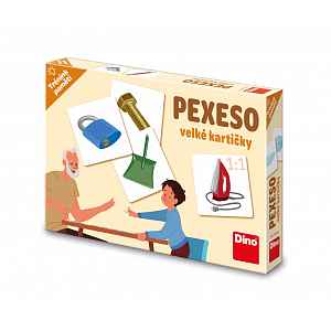 Dino Toys Trénink paměti Pexeso Předměty 24 kartiček