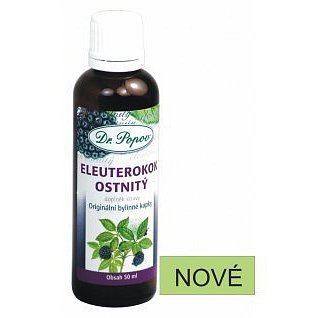 Eleuterokok ostnitý 50ml Orig.bylin.kapky Dr.Popov