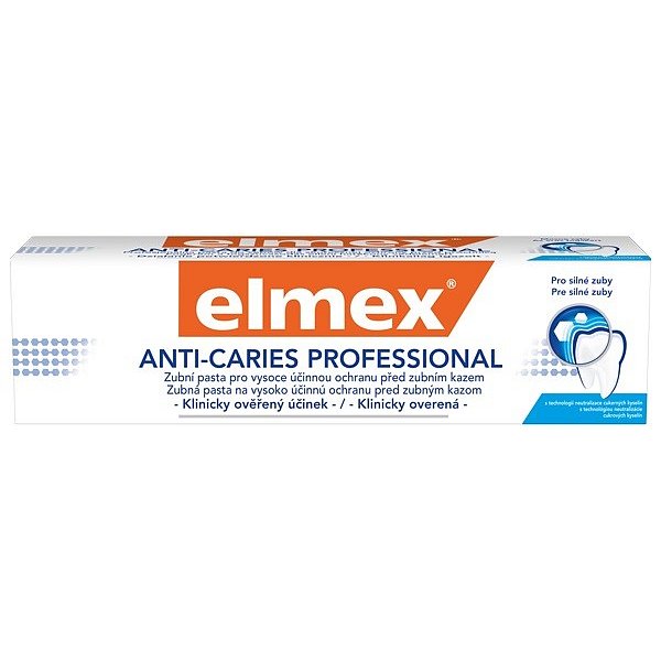 Elmex zubní pasta Anti-caries Professional 75ml - II. jakost