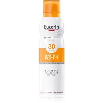 Eucerin Sun Sensitive Protect transparentní mlha na opalování SPF 30 200 ml