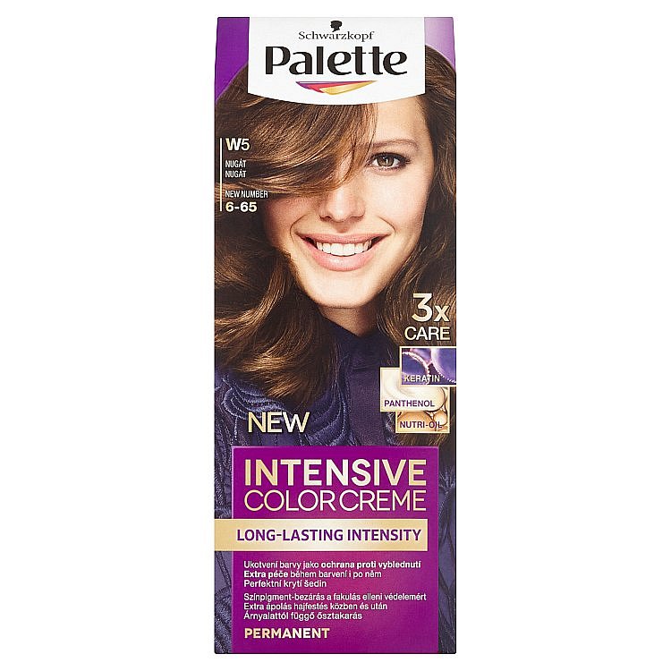 Schwarzkopf Palette Intensive Color Creme barva na vlasy Nugát W5