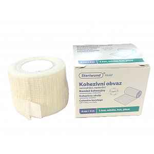 Steriwund Kohezivní obvaz samodržící nesterilní 4 cm x 4 m