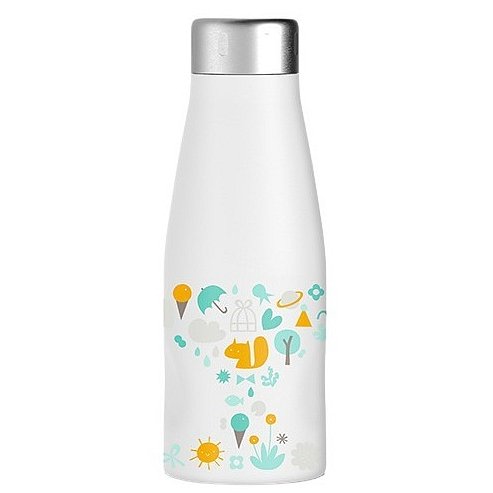 SUAVINEX Memories Termo Nerezová láhev bílá 350ml