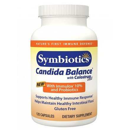 Symbiotics Colostrum CANDIDA s probiotiky cps.120
