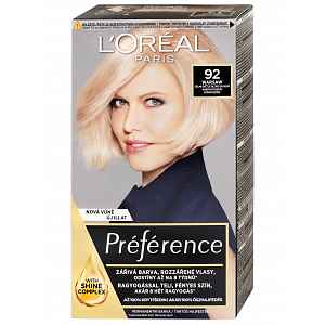 L'Oréal Paris Féria Préférence velmi světlá blond duhová 92