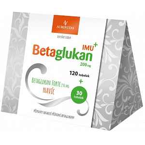 Betaglukan IMU+ 200 mg 120 tobolek + Betaglukan FORTE+ 30 tobolek