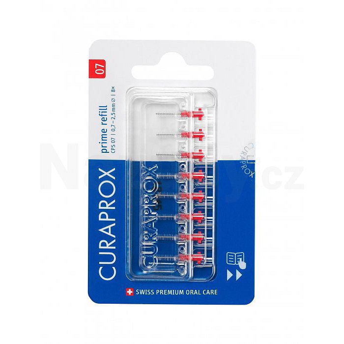 Curaprox CPS 07 prime REFILL mezizubní kartáčky 8 ks