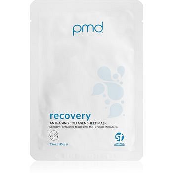 PMD Beauty Recovery kolagenová maska proti stárnutí a na zpevnění pleti 1 ks