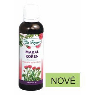 Maral kořen 50ml Originální bylinné kapky Dr.Popov