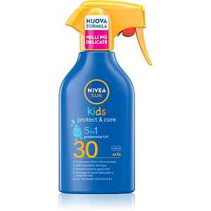 NIVEA SUN Kids dětský sprej na opalování 5 v 1 SPF 30 250 ml