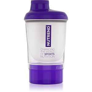 Nutrend Shaker 300 ml sportovní šejkr + zásobník 1 ks