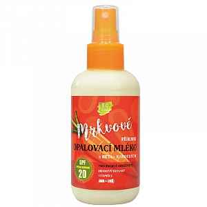 Vivaco Mrkvové Opalovací Mléko Spf20 150ml