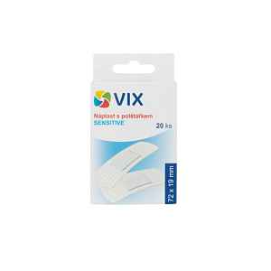 VIX náplast s poštářkem Sensitive 20 ks