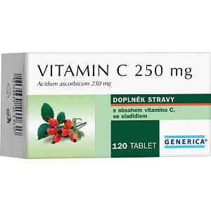 Vitamin C 250 mg Generica tablety 120