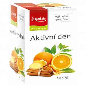 Apotheke Aktivní den čaj 20x2g n.s.