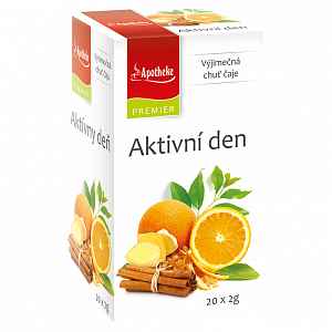 Apotheke Aktivní den čaj 20x2g n.s.
