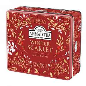 Ahmad Tea Winter Scarlet kolekce čajů 32 sáčků