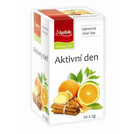 Apotheke Aktivní den čaj 20x2g n.s.