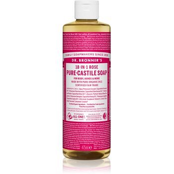 Dr. Bronner’s Rose tekuté univerzální mýdlo 475 m