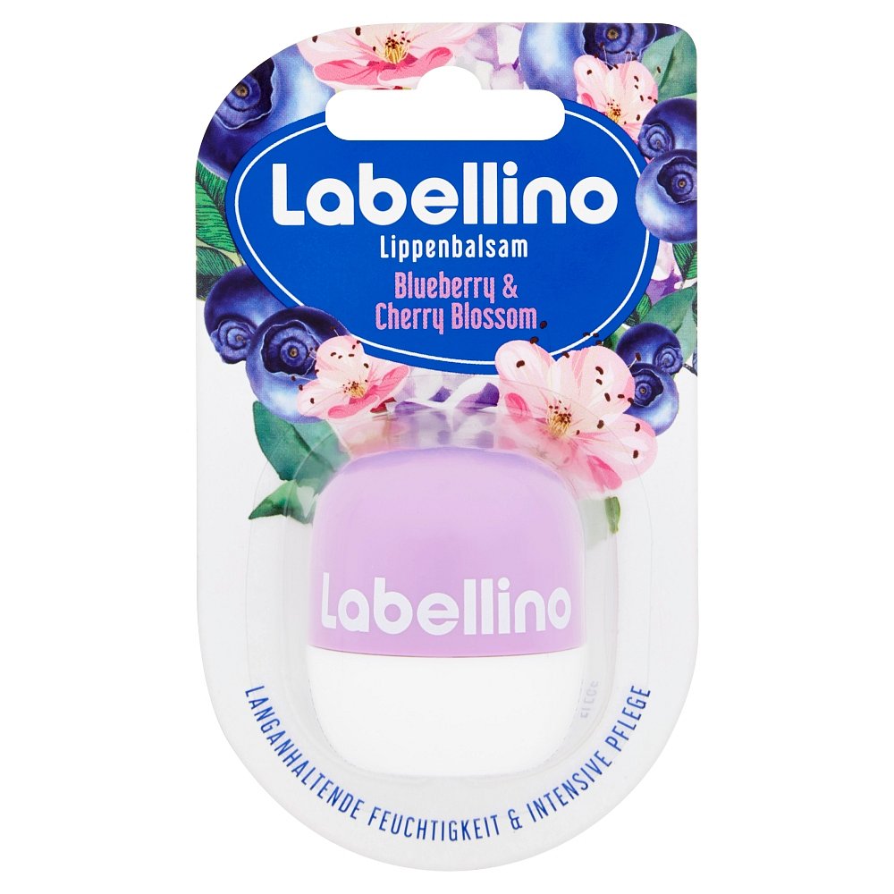 LABELLINO Blueberry&Cherry Blossom pečující balzám na rty 7 g