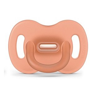 SUAVINEX Dudlík celosilikonový SX PRO fyziologický 0-6m oranžová