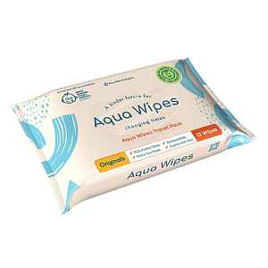 Aqua Wipes Eko dětské vlhčené ubrousky 12ks