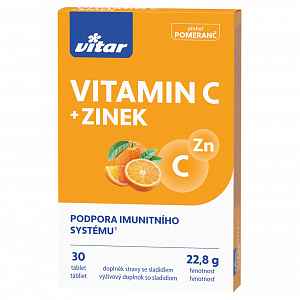 Revital Vitamin C+zinek tablety 30