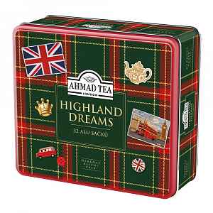 Ahmad Tea Highland Dreams kolekce čajů 32 sáčků
