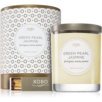 KOBO Coterie Green Pearl Jasmine vonná svíčka 312 g