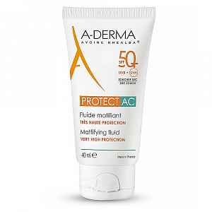 A-DERMA Protect AC Zmatňující fluid SPF50+ 40ml