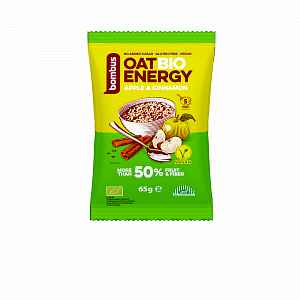 BOMBUS Oat energy apple & cinamon ovesná kaše 65 g BIO
