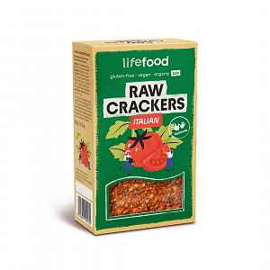 Lifefood LIFE CRACKERS BIO RAW Italské 90g