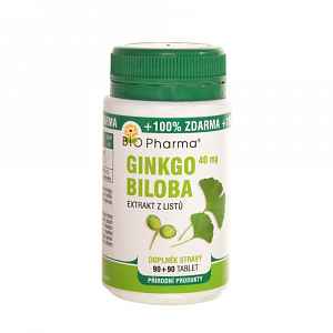 Ginkgo Biloba 40mg tbl.90+90 Bio-Pharma