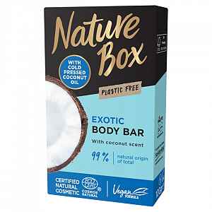 Nature Box Tuhé sprchové mýdlo Coconut Oil  100 g