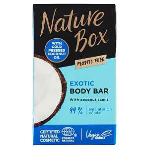 Nature Box Tuhé sprchové mýdlo Coconut Oil  100 g