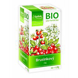 Apotheke BIO Brusinkový ovocný čaj 20 x 1.8g