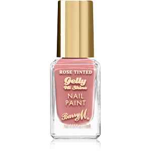 Barry M Gelly Hi Shine Rose Tinted lak na nehty odstín Crushed 10 ml