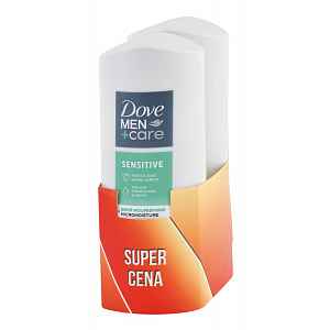 Dove Men Sensitive sprchový gel 2x400 ml