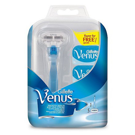 Gillette Venus náhradní hlavice 4ks + strojek gratis