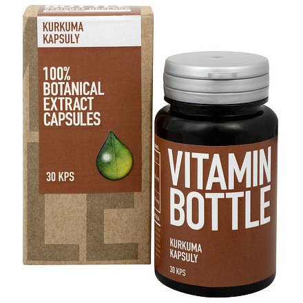 Vitamin-Bottle Kurkuma 30 kapslí