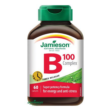 B-komplex 100 mg s postupným uvolňováním 60 tbl.