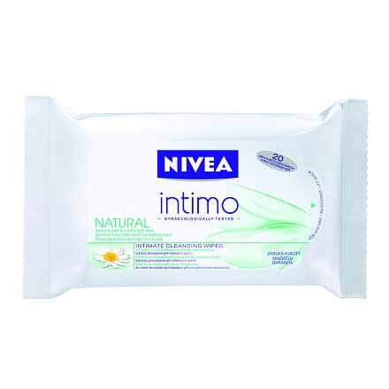 NIVEA INTIMO ubrousky pro int.hygienu 20ks č.80783